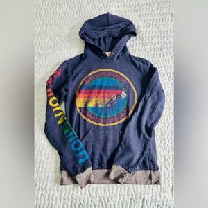 Small Blue Aviator Nation Hoodie